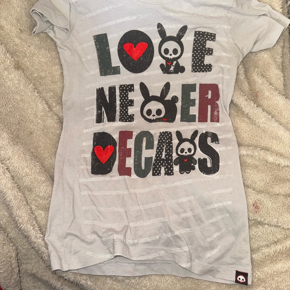 Skelanimals Love Never Decays shirt top
